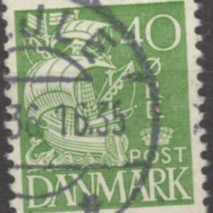 40 øre dk-0174 stemplet