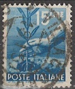15 lire it631 stemplet