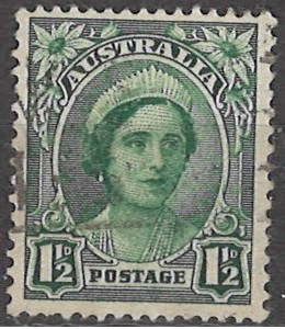 1½ p mi:au164 stemplet