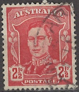 2½ p mi:au166 stemplet