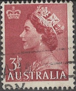 3½ p mi:au229 stemplet