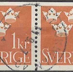 2-blok 1 kr se277 stemplet