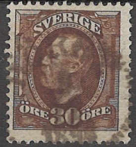 30 öre se44 stemplet