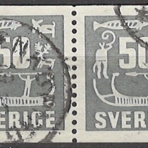2-blok 50 öre se402 stemplet
