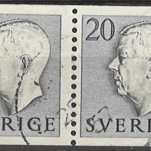 2-blok 20 öre se375 stemplet