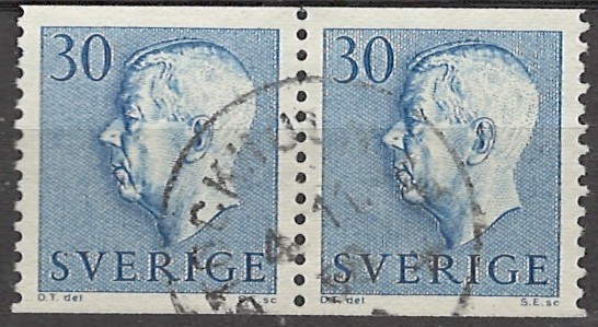 2-blok 30 öre se433 stemplet