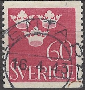 60 öre se274 stemplet