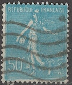 50 c fr161 stemplet