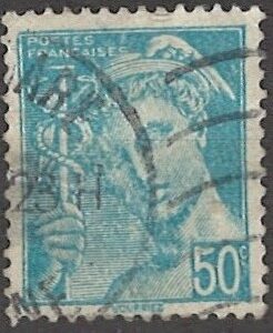 50 c fr402 stemplet