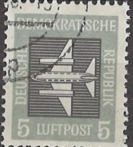 5 p dd410 luftpost stemplet