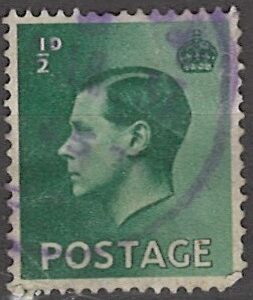 ½ p gb187 stemplet