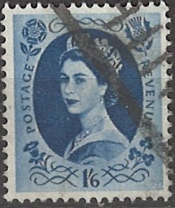 1'6 shilling gb271 stemplet