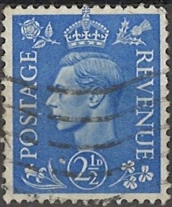 2½ p gb196 stemplet