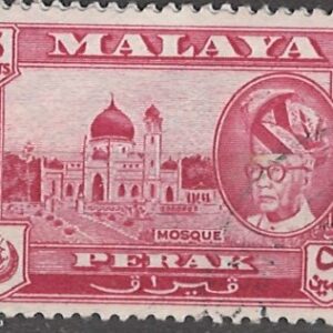 5 c mi:my-pk106 Malaya Perak stemplet