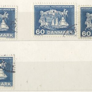60 øre dk-0417 stemplet