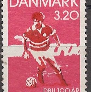 3,20 kr dk-0935 DBU 100 år