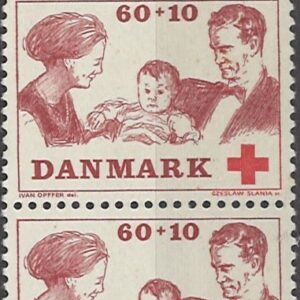 2-blok 60+10 øre dk-0492