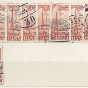 20 øre dk-0317 stemplet
