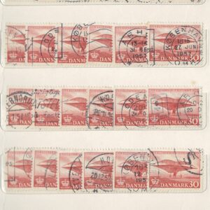 30 øre dk-0366 stemplet