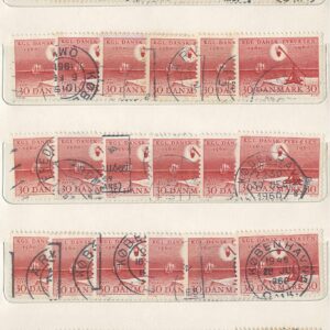 30 øre dk-0386 stemplet