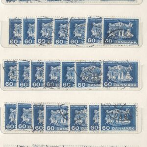 60 øre dk-0417 stemplet