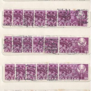 35 øre dk-0410 stemplet