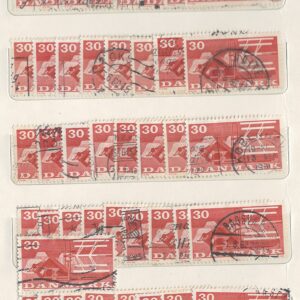 30 øre dk-0382 stemplet