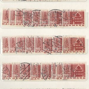 50 øre dk-0456 stemplet