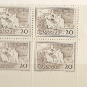 4-blok 20 øre dk-0411