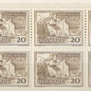 6-blok 20 øre dk-0411