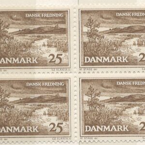 4-blok 25 øre dk-0428