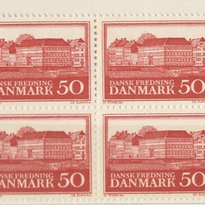 4-blok 50 øre dk-0445