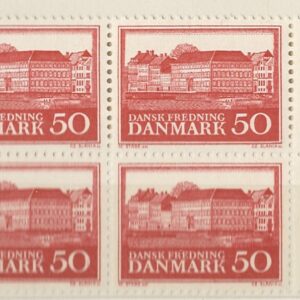 4-blok 50 øre dk-0445
