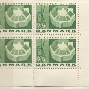 4-blok 25 øre dk-0454
