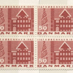 4-blok 50 øre dk-0456