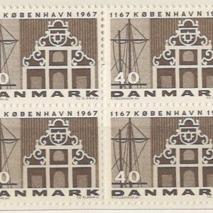 4-blok 40 øre dk-0455