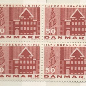 4-blok 50 øre dk-0456