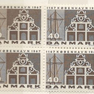 4-blok 40 øre dk-0455