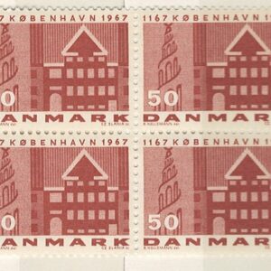4-blok 50 øre dk-0456