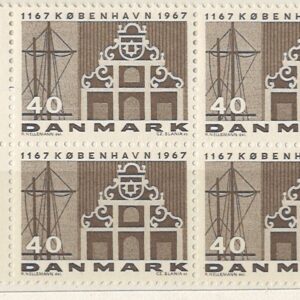 4-blok 40 øre dk-0455