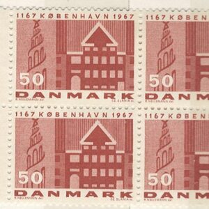 4-blok 50 øre dk-0456