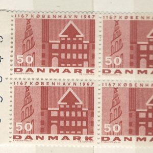 4-blok 50 øre dk-0456