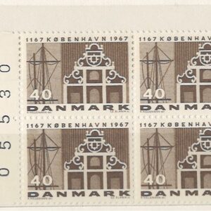 4-blok 40 øre dk-0455