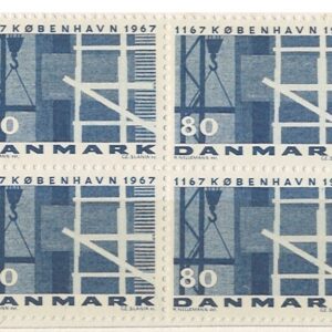 4-blok 80 øre dk-0457