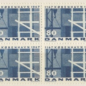 4-blok 80 øre dk-0457