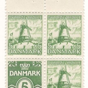 4-blok sæt med 5+5 øre og 5 øre dk-0236 dk-0234