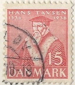 15 øre dk-0232 stemplet