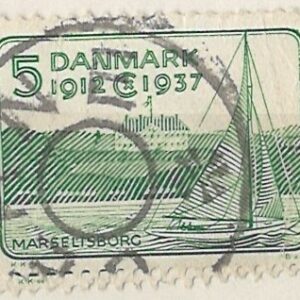 5 øre dk-0239 stemplet