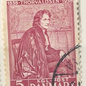 5 øre dk-0249 stemplet