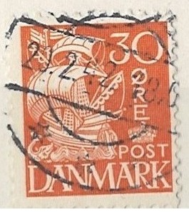 30 øre dk-0259 stemplet